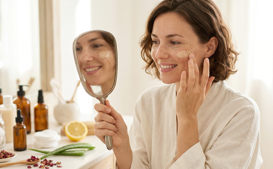 Taches brunes sur le visage : les traitements naturels qui fonctionnent vraiment